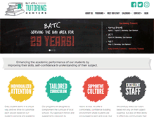 Tablet Screenshot of bayareatutoringcenters.com